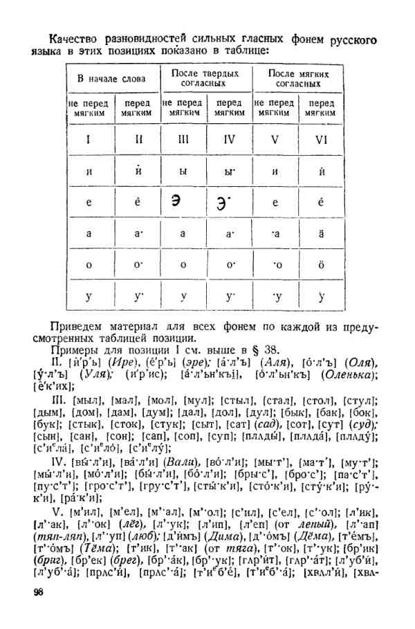Учебник фонетики Аванесова - страница 0098