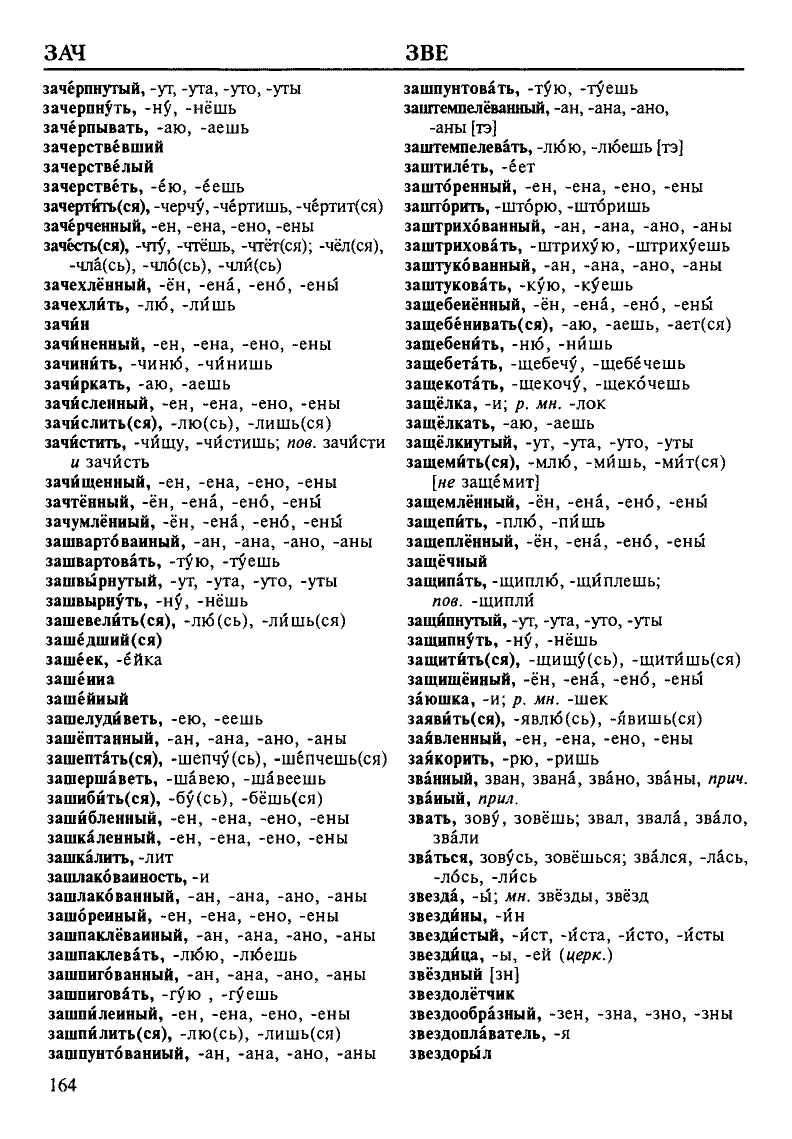 русское словесное ударение словарь Зарва сканированная страница