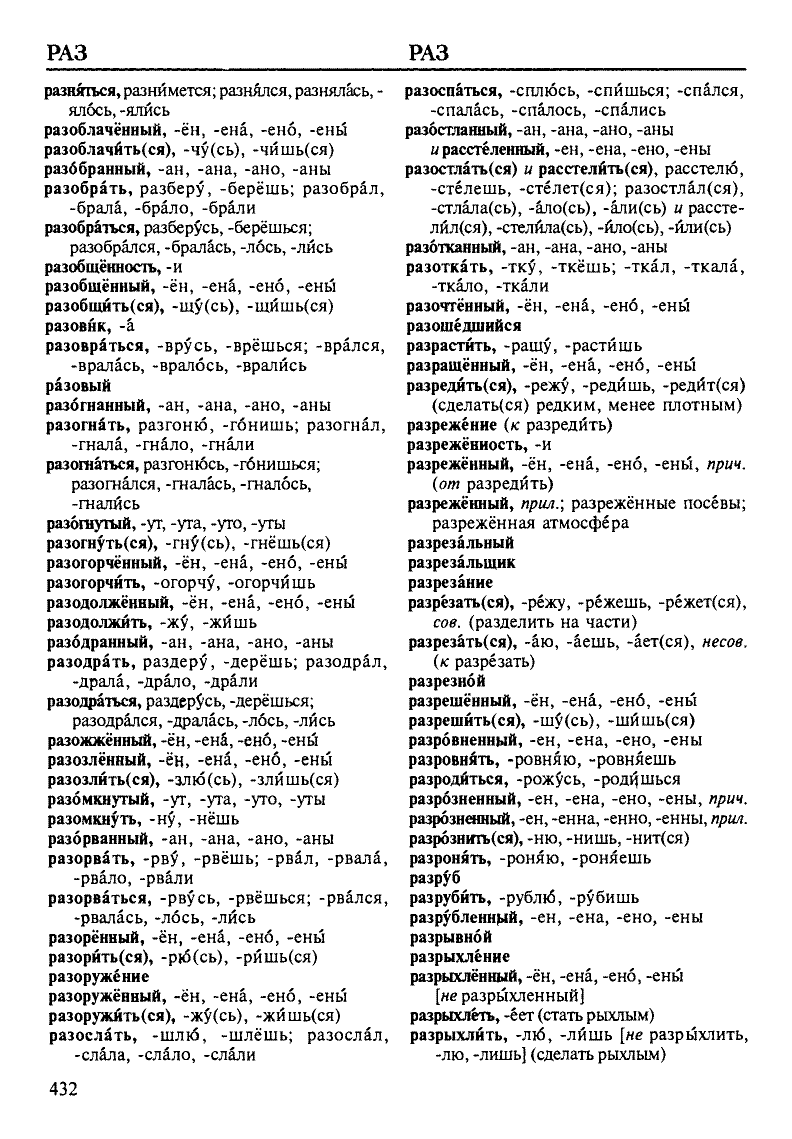 русское словесное ударение словарь Зарва сканированная страница