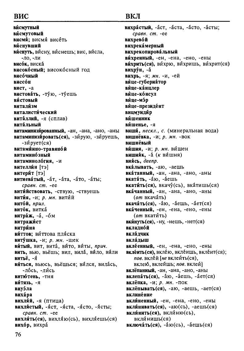 русское словесное ударение словарь Зарва сканированная страница