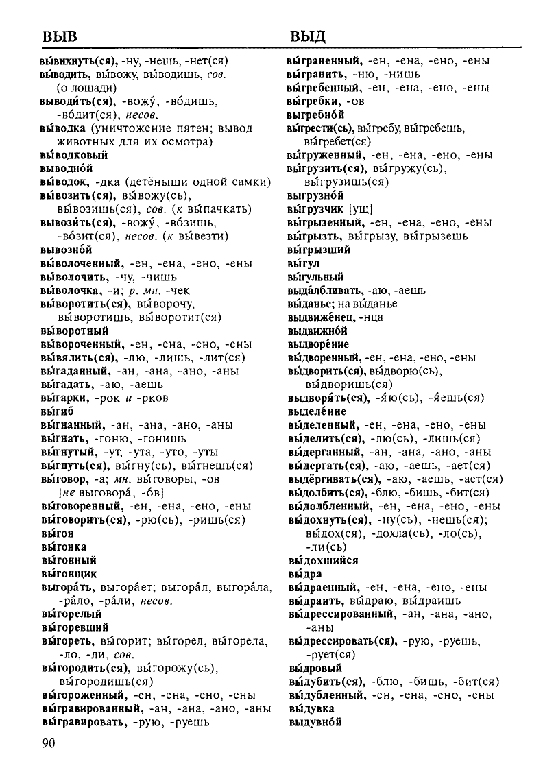 русское словесное ударение словарь Зарва сканированная страница